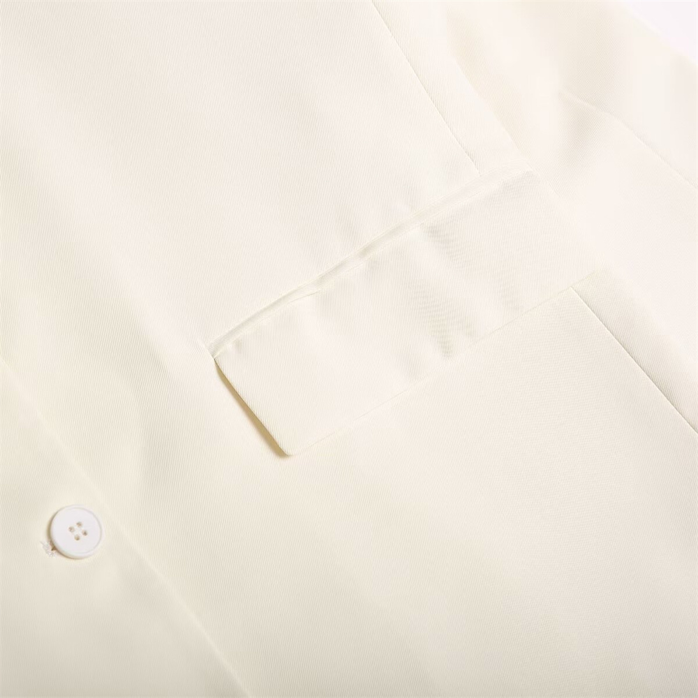 Lapela feminina manga comprida único breasted decoração outono e inverno nova jaqueta de terno de cor sólida