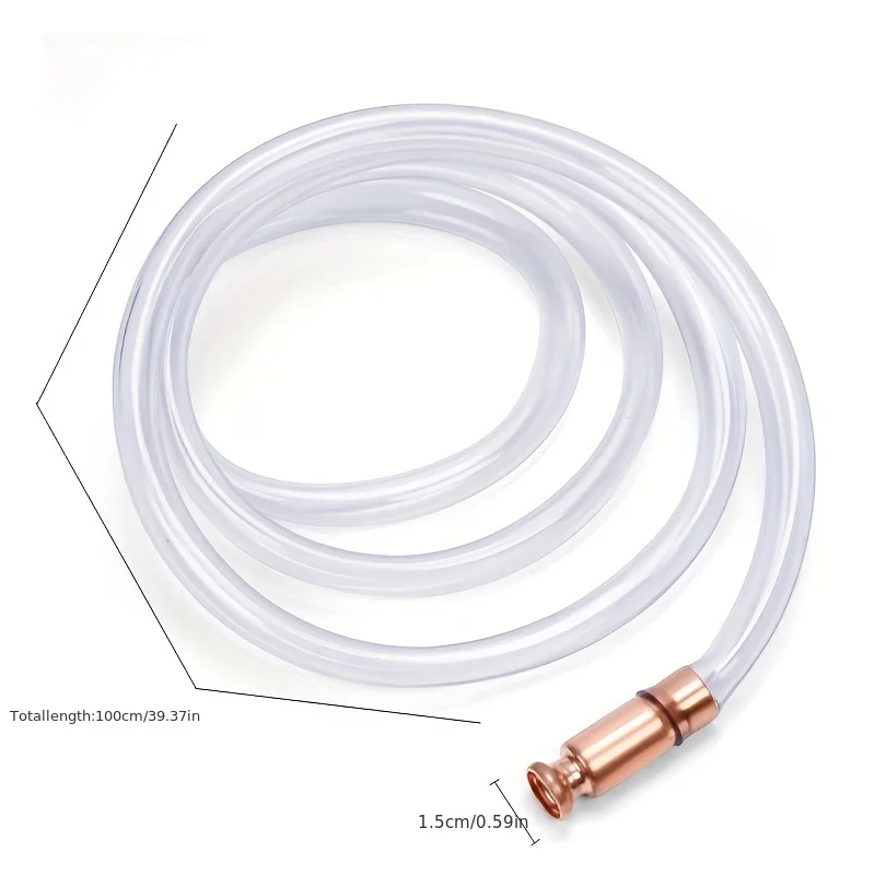 Extrato sem esforço de óleo com nossa bomba de sucção de óleo para automóvel - Extrator manual com tubo de reabastecimento de sifão de cobre vermelho