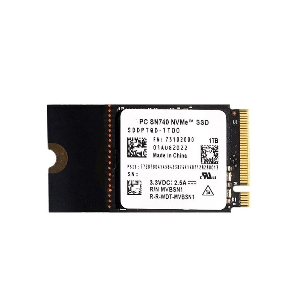 SN740 2TB 1TB 512G 256G SSD M.2 2230 2242 Gen4 PCIe 4.0 X4 NVMe Solid State Drive for Western Digital WD