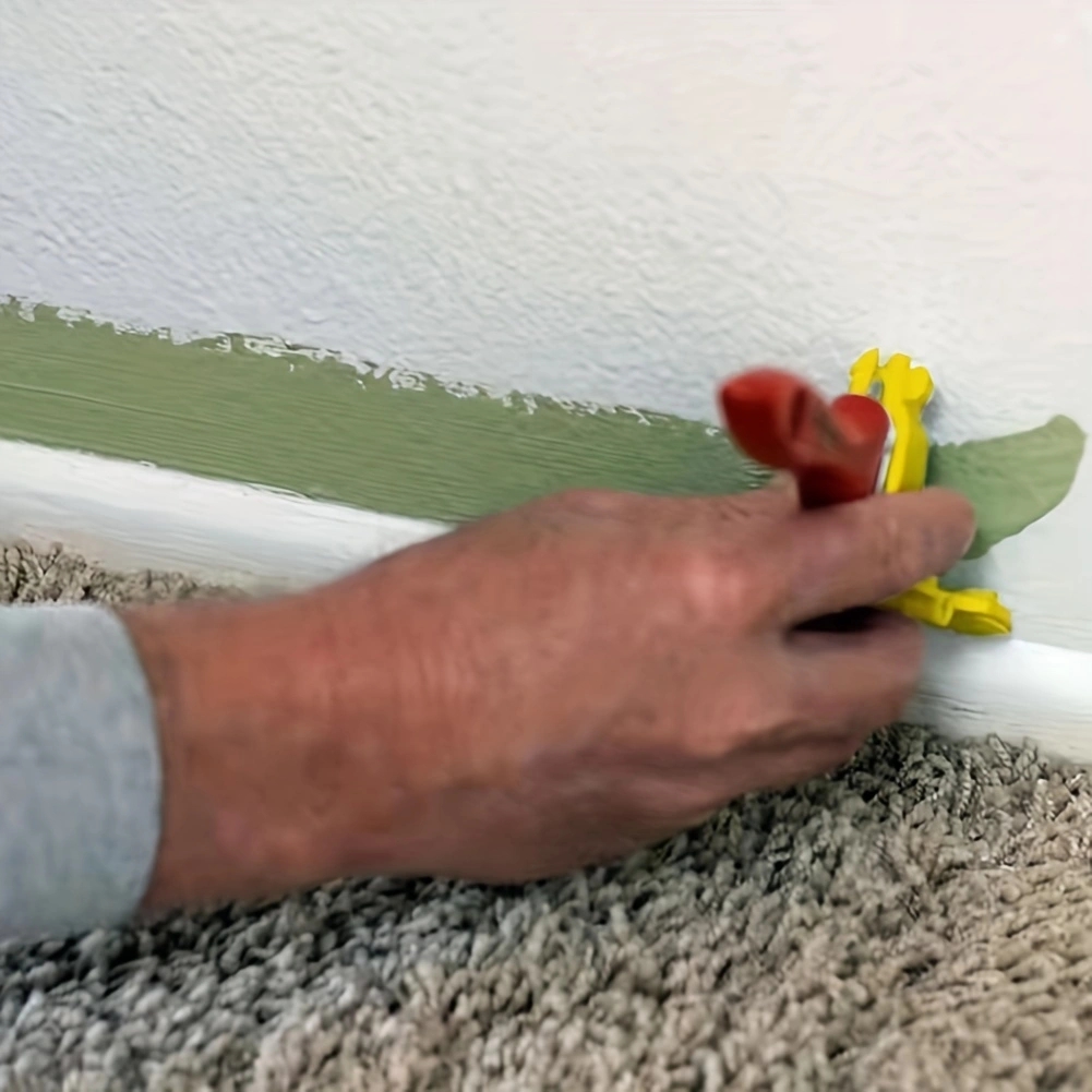 Edger Kwast Duurzaam Lichtgewicht Clean Cut Schilderborstel met Houten Handvat DIY Tool voor Frame Muur Plafond Randen Trim