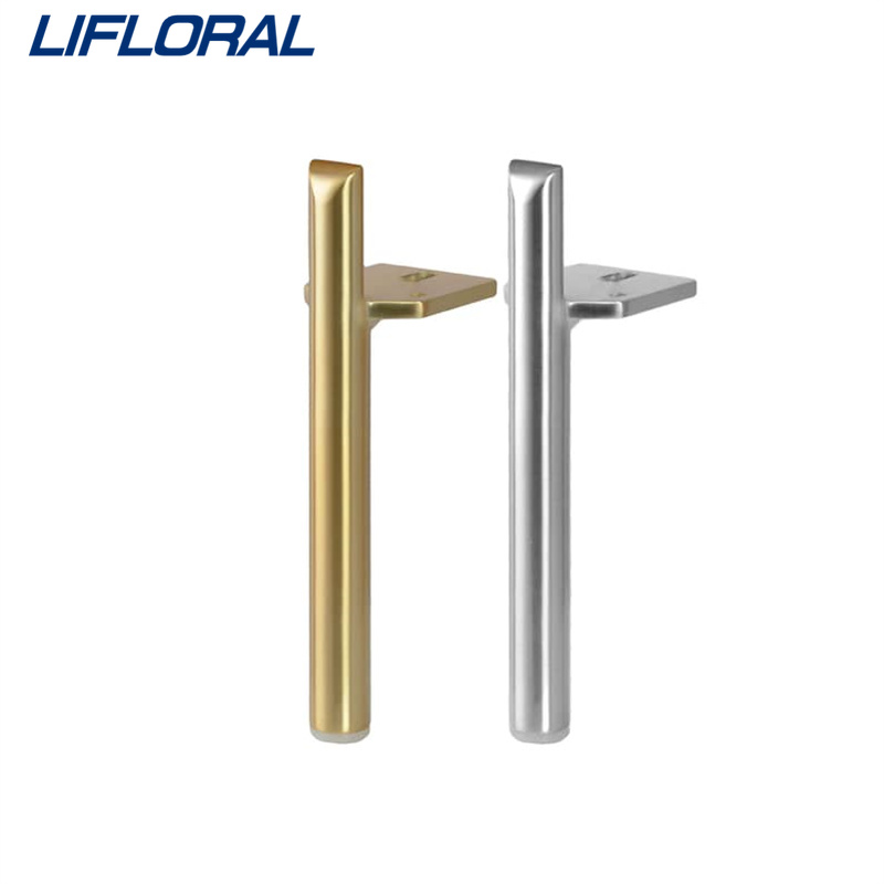 4pcs sets Alloy Furniture Legs Sofa Feet Black Gold Silver Home Bed Tv Cabinet Coffee Table Legs Hardware Replacement Legs