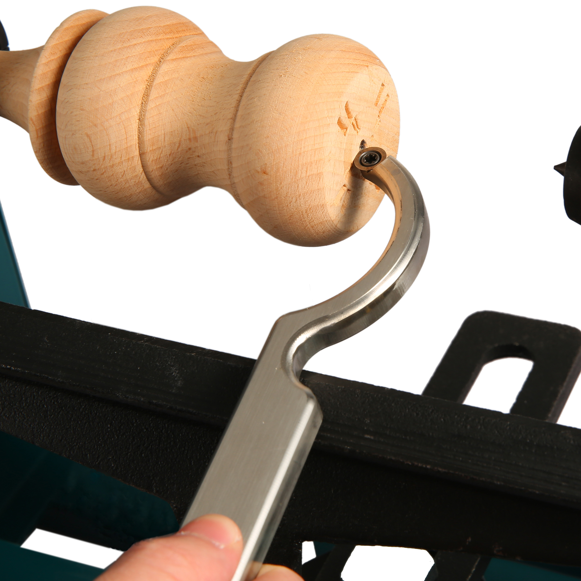 Set di utensili per tornitura del legno in metallo duro 6 in1 Kit di scalpelli per tornitura del legno con inserti da taglio e scatola per tornio accessori per utensili per la lavorazione del legno