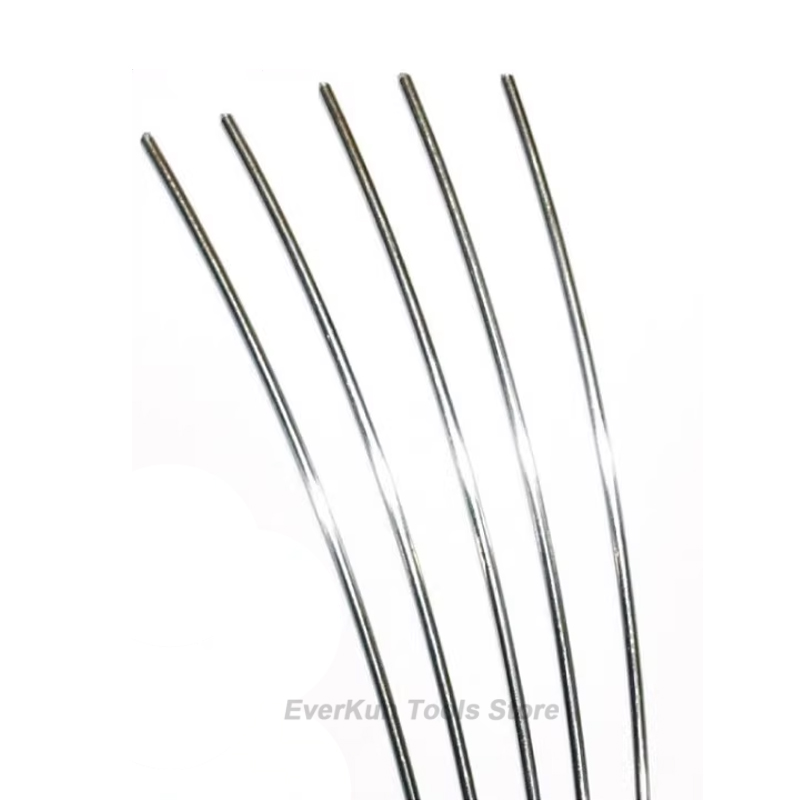 Spring Wire 304 Stainless Steel Wire 0.4/0.5/0.6/0.7/0.8/1/1.2/1.5/1.8/2/2.5/3/3.5/4mm Single Strand Lashing Elastic Steel Wires
