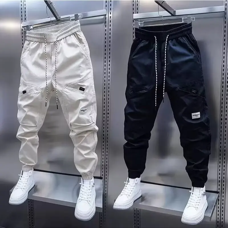 Herren-Haremshose, atmungsaktiv, Herrenbekleidung, 2024, neue Freizeithose, gerade Hose für Herren