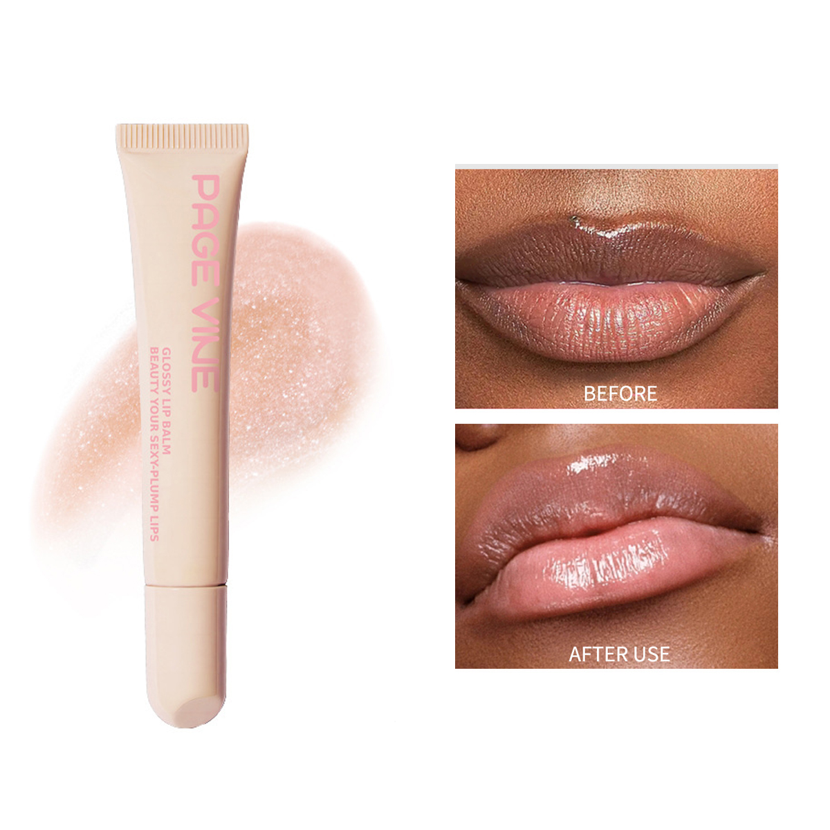 1 개 소프트 튜브 미러 립 글로스 립 오일 누드 브라운 플럼 핑 립 글로스 모이스춰 라이징 투명한 립글로스 뷰티 화장품 메이크업