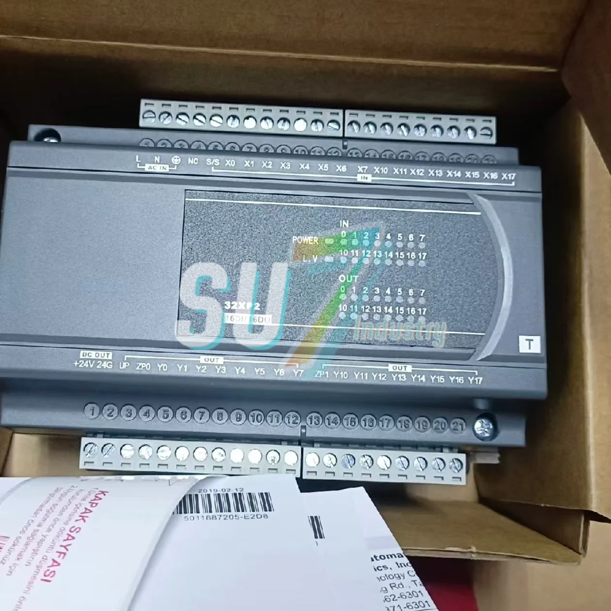DVP32XP200R DVP32XP200T PLC 모듈 새로운 원본