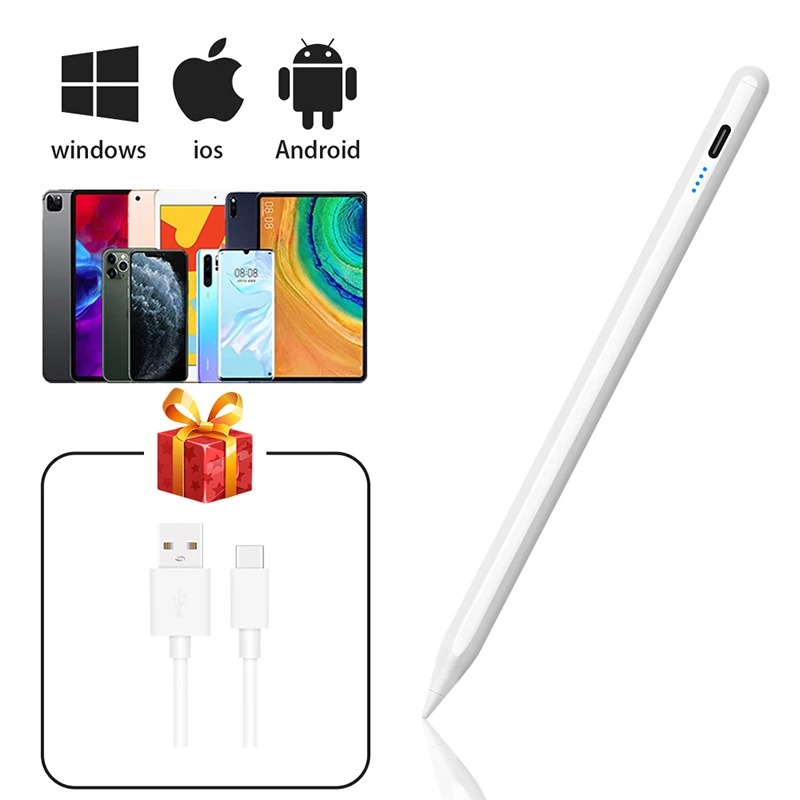 Ios/Android/Windows 태블릿 및 휴대폰과 호환되는 범용 터치스크린 펜, Samsung Huawei Xiaomi에 적합