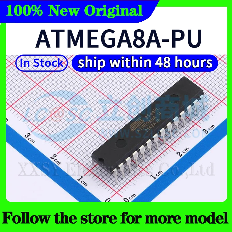 ATMEGA8A-PU ATMEGA8-16PU ATMEGA8L-8PU ATMEGA48-20PU ATMEGA48V-10PU ATMEGA48PA-PU ATMEGA48PV-10PU En stock Envío 48 horas
