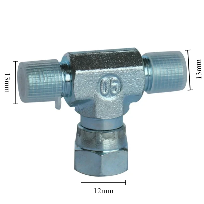 Manometro per giunto a T Spruzzatore airless ad alta pressione Accessori per spruzzatore universali adatti per la verniciatura Grao Wagner Titan