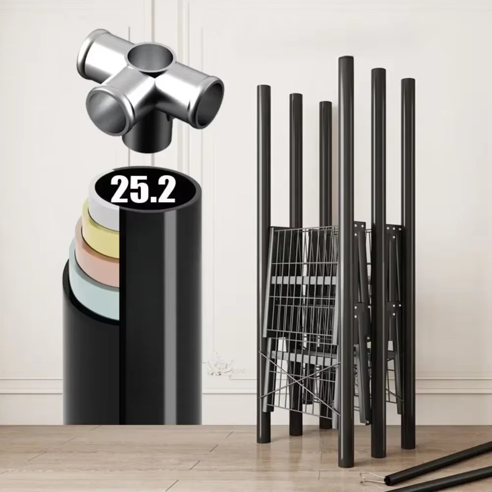 Simple Closets Installation-Free Foldable Wardrobe Open Space Saving Clothing Storage Cabinets Bedroom Simple Wardrobe Organizer