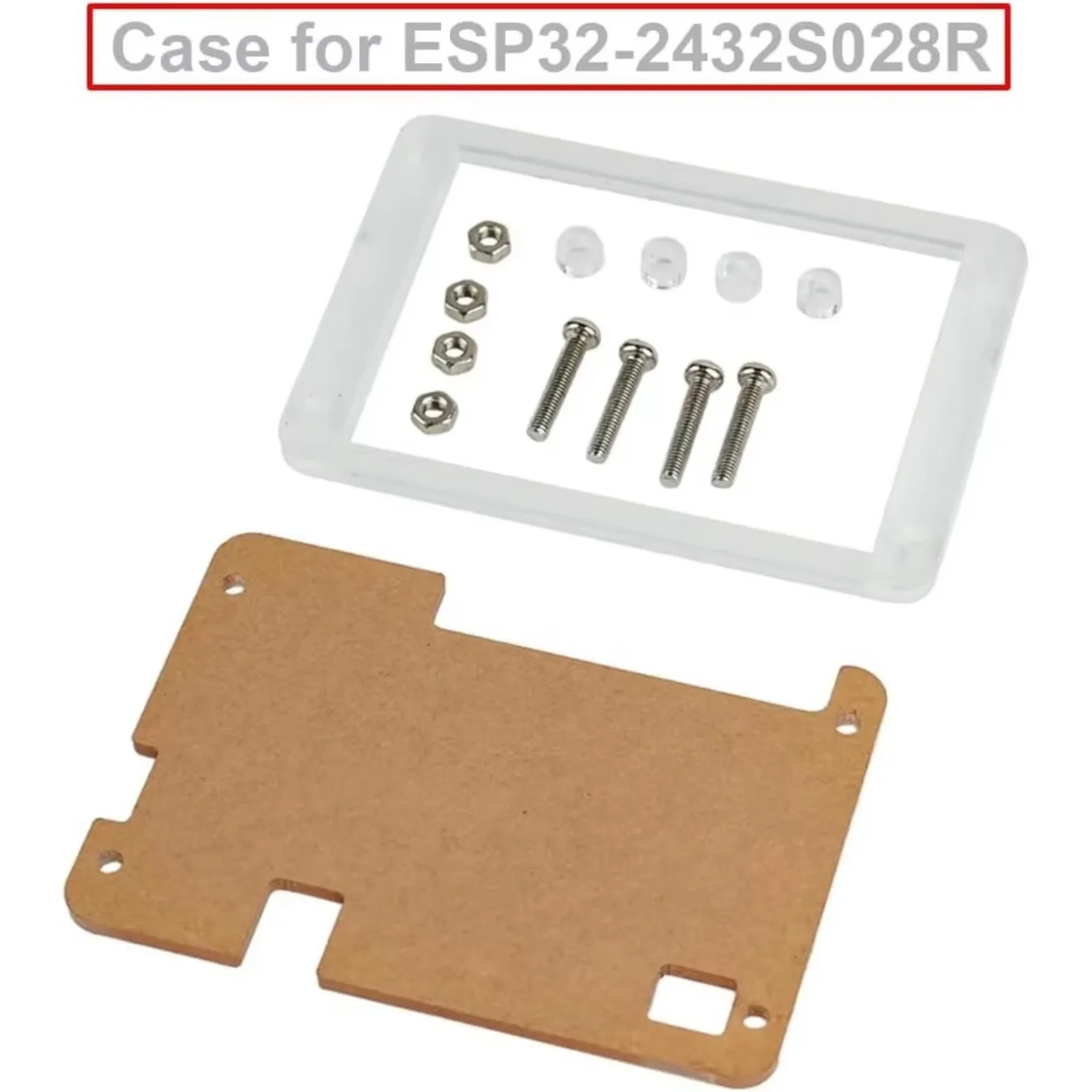 ESP32-2432S028R 2,8" Resistives Touch-TFT-LCD-Modul mit ILI9341-Treiber, 5 V Power, Acrylgehäuse, Entwicklungsboard-Kit