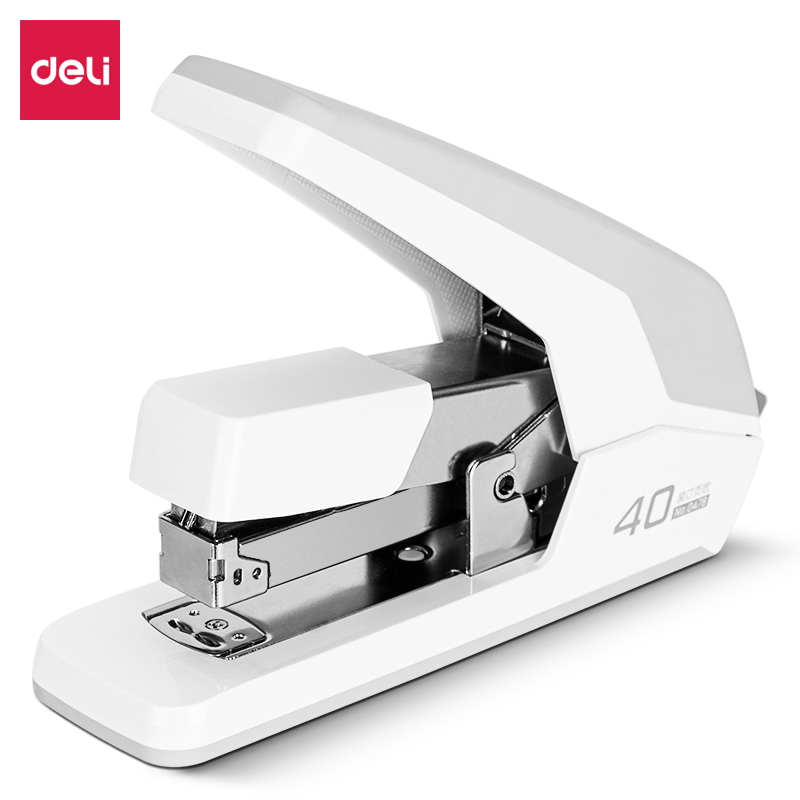 Deli Heavy Duty Stapler Effortless Stapler 25 Sheets Stationery Stapler Without Staples School Supplies Office Accessories