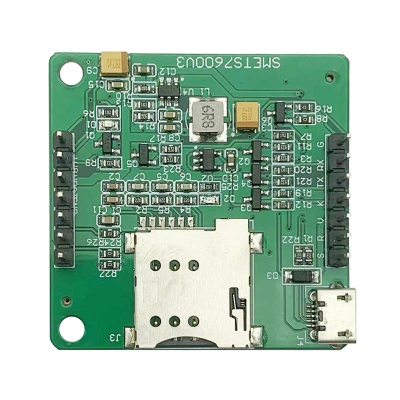 SIMCOM A7600E LTE-FDD LTE-TDD GSM GPRS EDGE LTE Cat-1 módulo LCC + LGA paquete adecuado para red LTE GSM Compatible con SIM7600E