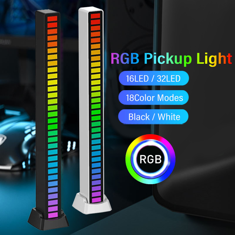 Светодиодная лампа управления звуком RGB Pickup Light
