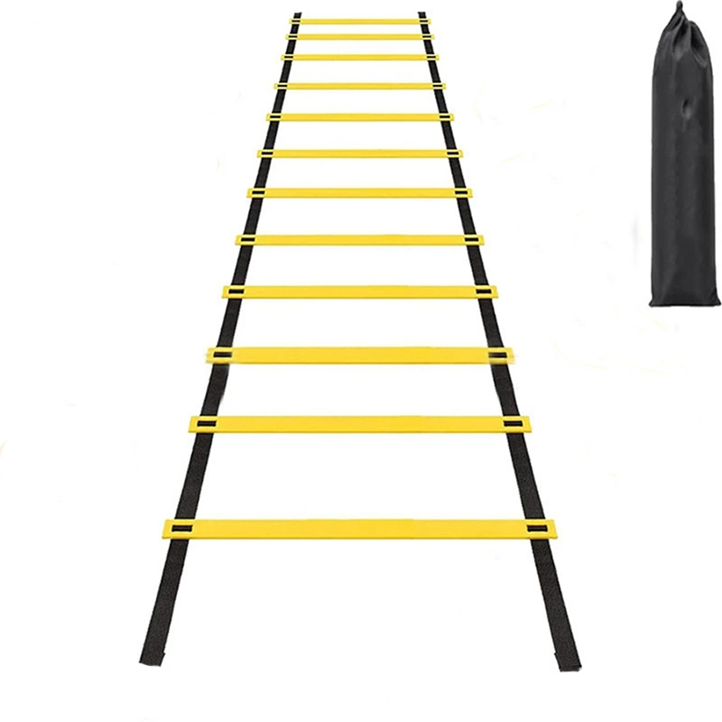 Escada ágil, equipamento de treinamento de futebol, escada de corda, equipamento de treinamento de basquete, escada de grade de salto, escada de velocidade