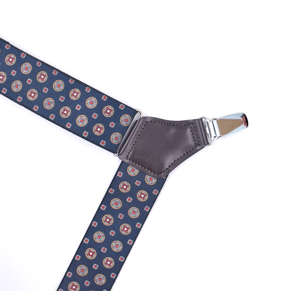 Moda szelki dla mężczyzn boczny zacisk styl 3.5cm szeroki Heavy Duty duże wysokie regulowane elastyczne Hip-Clip spodni szelki prezenty dla taty