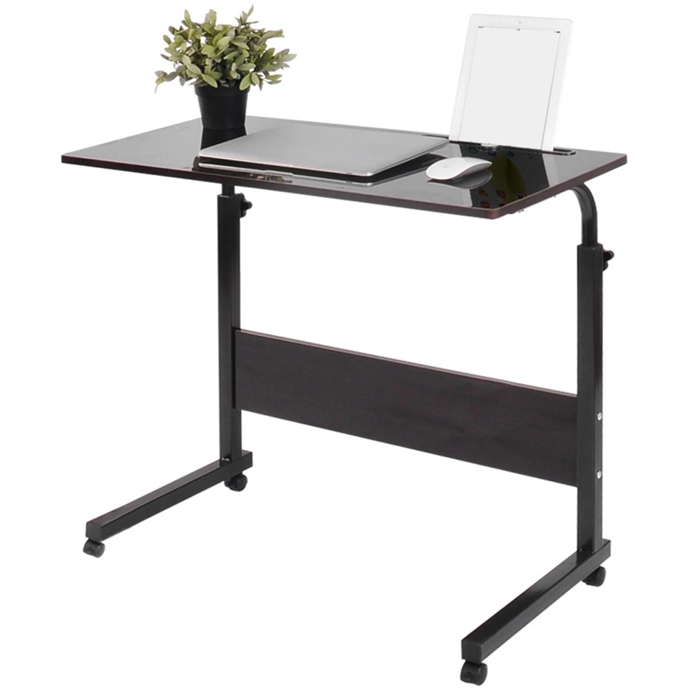 Adjustable Bed Side Laptop Study Desk Removable Mobile Phone Table