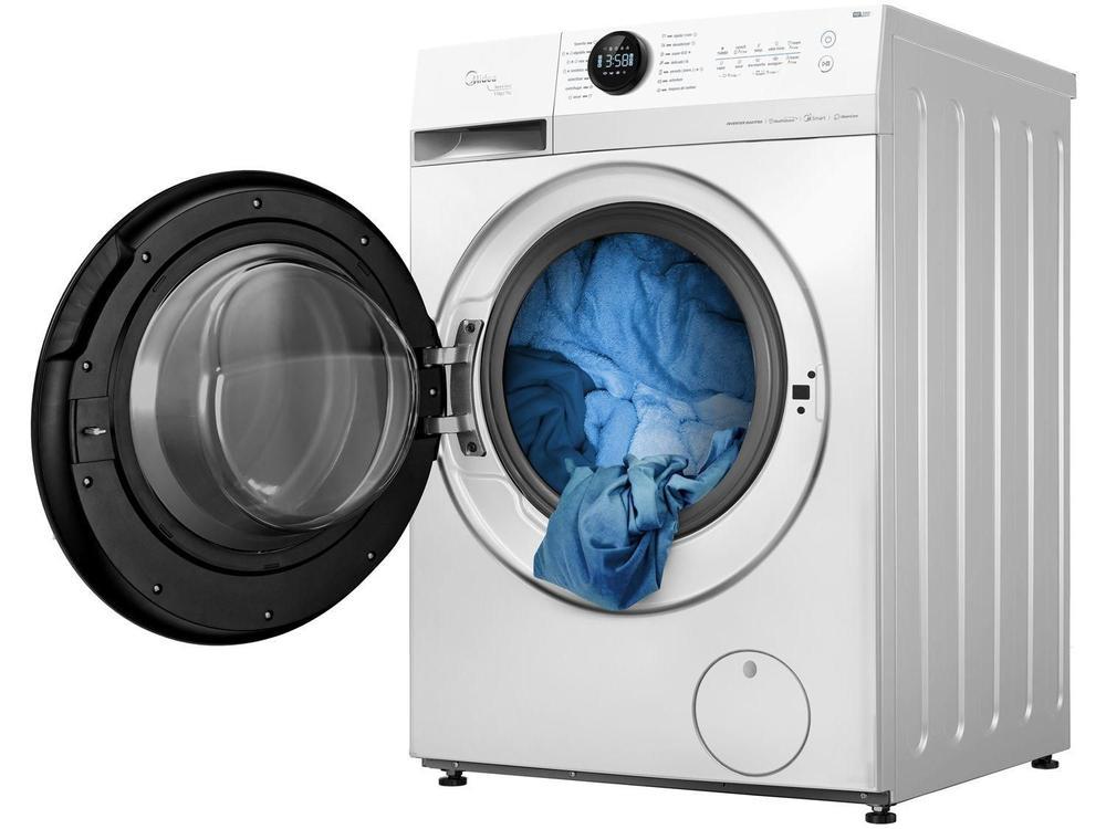 Lava e Seca Smart Midea 11kg Inverter Branca MF200D110WB - 110V