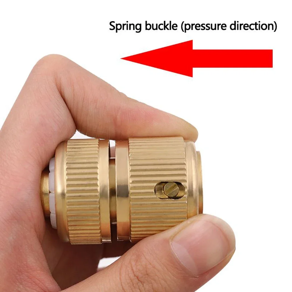 1/2 \ "สวน Connector รดน้ําท่ออะแดปเตอร์ Quick-release สําหรับสวนชลประทานล้างรถ