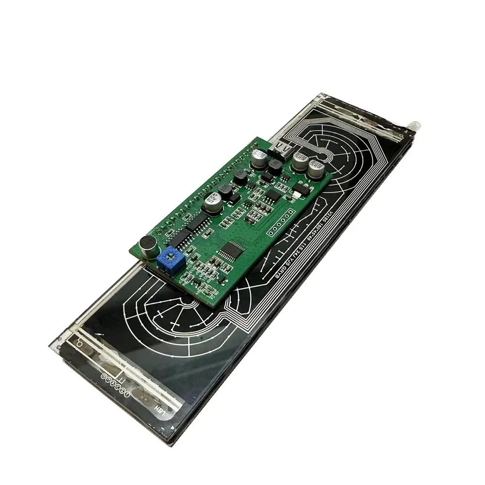 VFD Fluorescent Screen,Voice Controlled， Adjustable Sensitivity, Power Amplifier Speaker, Car Display Spectrum, DIY Decoration