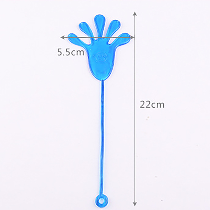 5-50 pçs crianças engraçado pegajoso mãos brinquedo palma elástica pegajosa tapa palma brinquedo novidade presente festa brinquedos aniversário para crianças