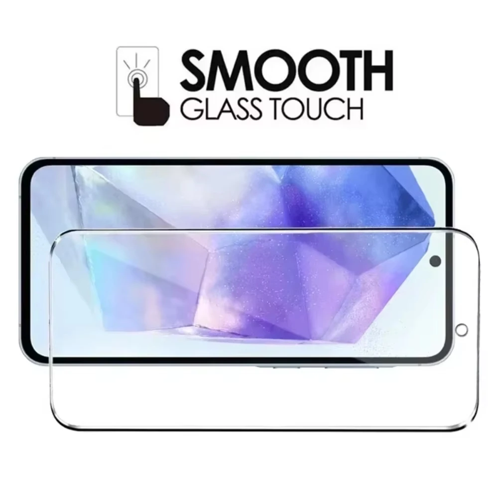 NNBILI 5 pezzi protezione schermo per Samsung A55 A15 A54 A34 A13 A14 A53 A52 A12 A33 A52S A32 A35 A71 A72 A51 A22 S10E vetro temperato