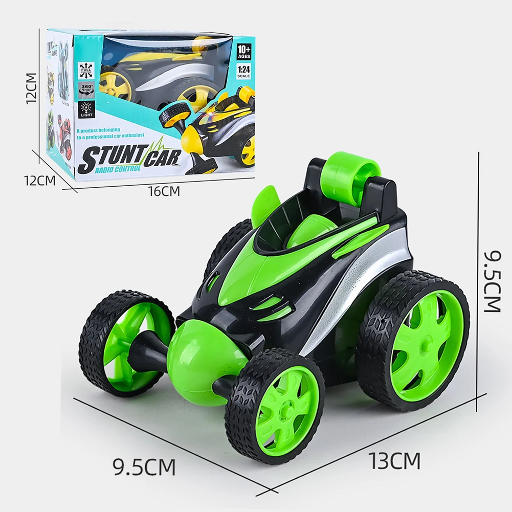 รถควบคุมระยะไกล-รถผาดโผน Rc สําหรับของเล่นเด็ก, รถแข่งหมุนได้ 360 องศา, รถ Rc Flip and Roll, ของเล่นรถผาดโผนสําหรับเด็ก