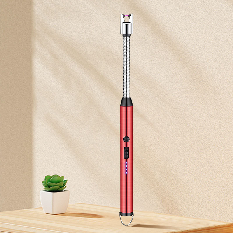 Household portable storage kitchen lighter, windproof arc pulse ignition gun, USB electronic lighter