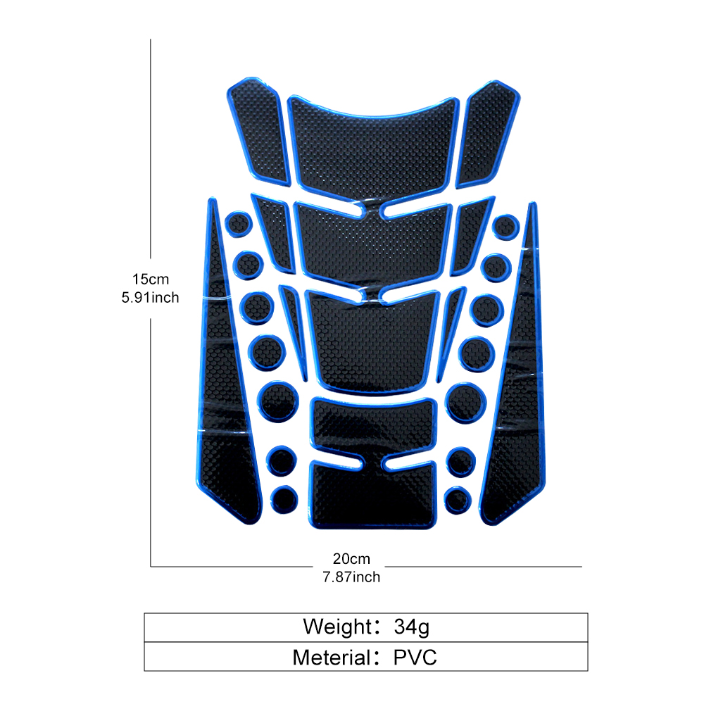 3D Car Motorcycle Gas Fuel Tank Pad Stickers Decal Motorcycle Devil Protector Fuel Racing Accessories Universal Type