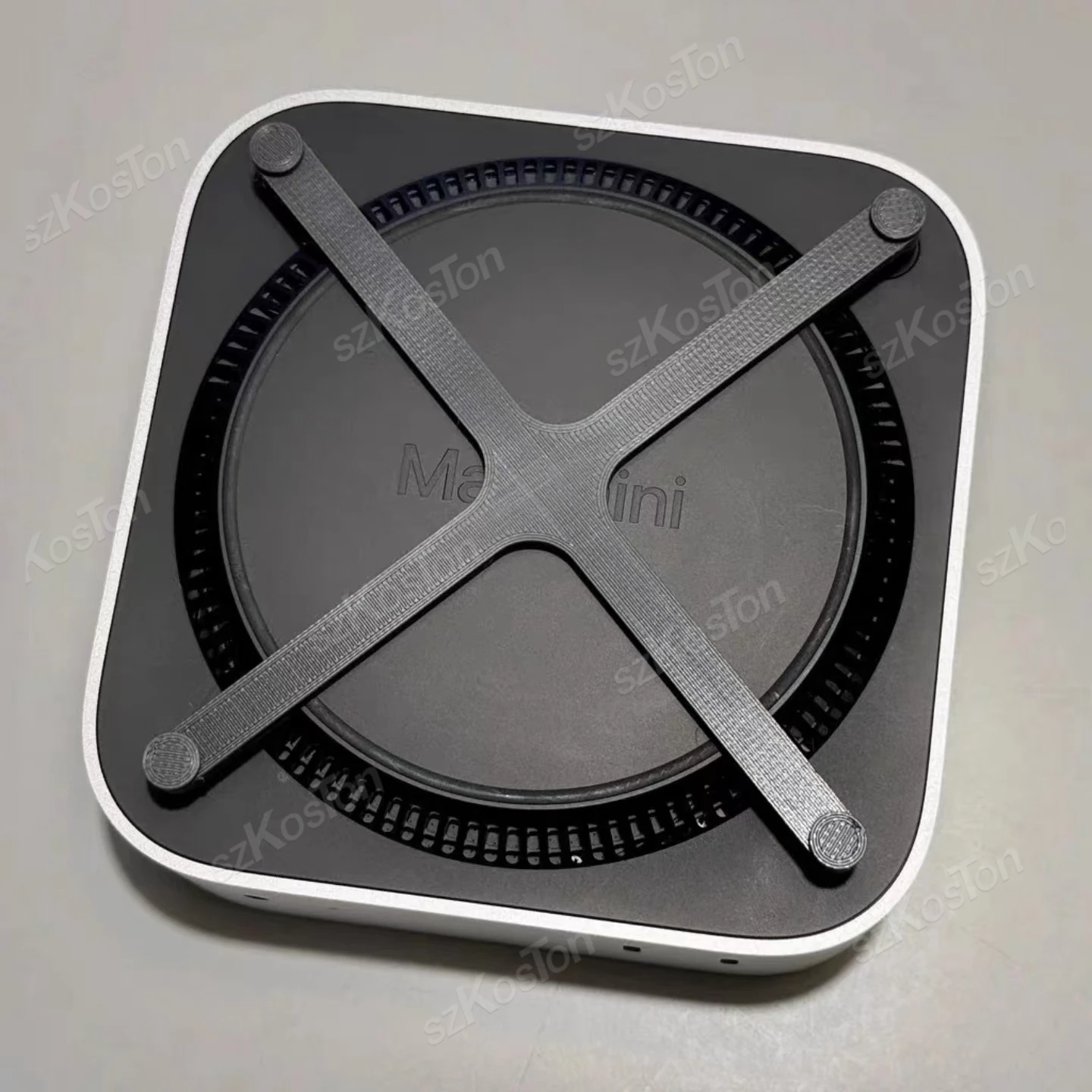 Botón de encendido del soporte elevador para 2024 Mac Mini M4 computadora de escritorio accesorios de impresión 3D para Mac Mini M4 Pro PC
