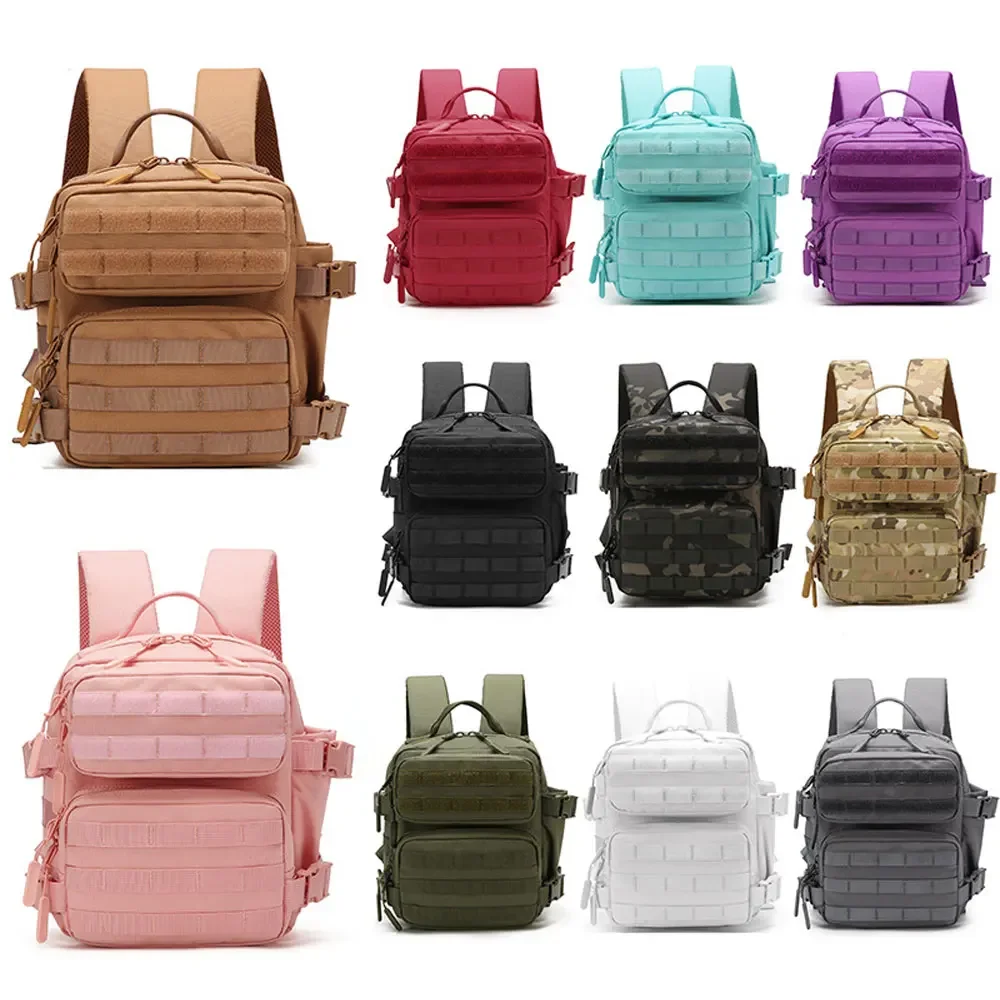 9L スポーツバックパック MOLLE 3 日バグアウトバッグミニアウトドアパック女性男性 EDC キャンプハイキングリュックサック