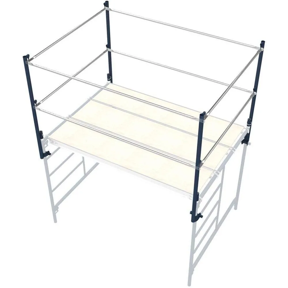 5ft.W x 7ft.D Scaffold Guardrail System - Model Number