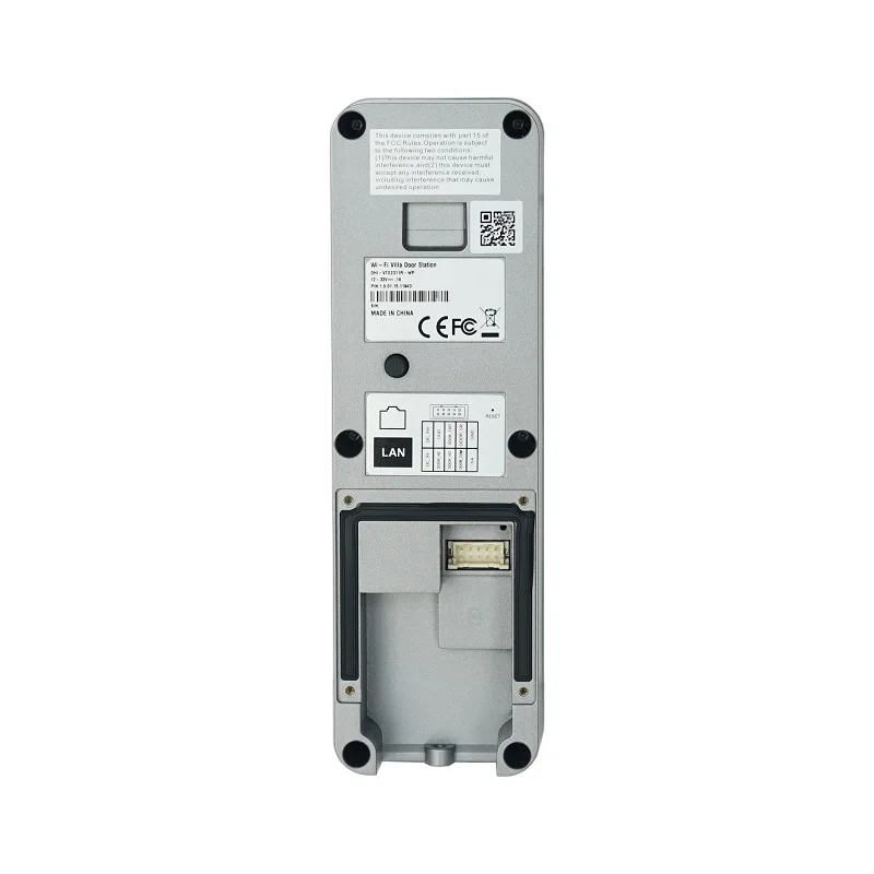 Dahua Multi-langue Stérilisation VTO2311R-WP 3PG PoE IP Villa Wi-Fi Sonnette, Interphone vidéo, Téléphone de porte IP, P2P Cloud, Station de porte