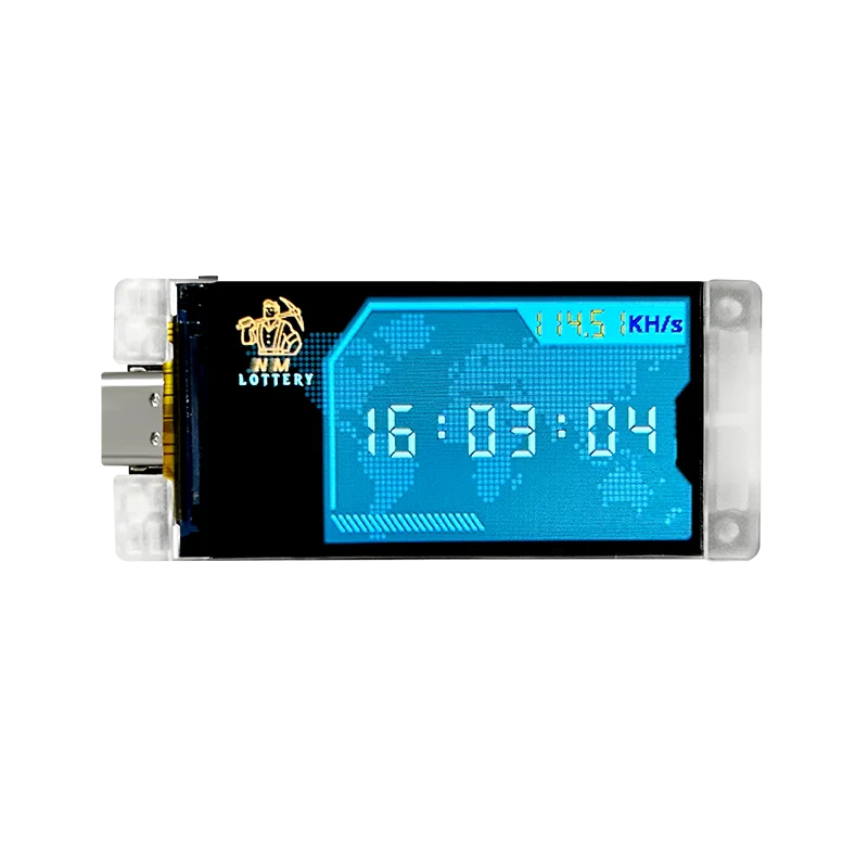 New Nerd Miner v2 ESP32 Crypto Solo Lottery 117KH/s Heltec Vision Master T190 Win BTC with Low Power Consumption WiFi Connection