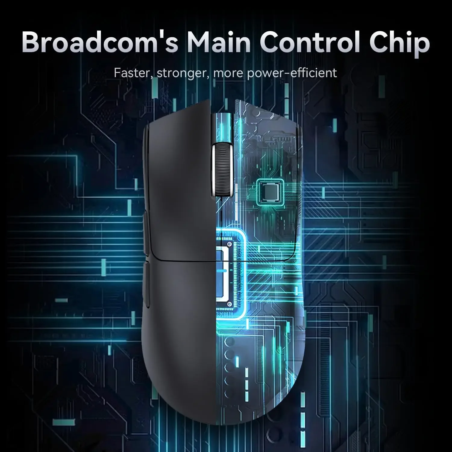 ATTACK SHARK X11 Tri-modle-Gaming Mouse with Magnetic Rechargeable Dock, PixArt PAW3311 Gaming Sensor for E-sport PC/LAP