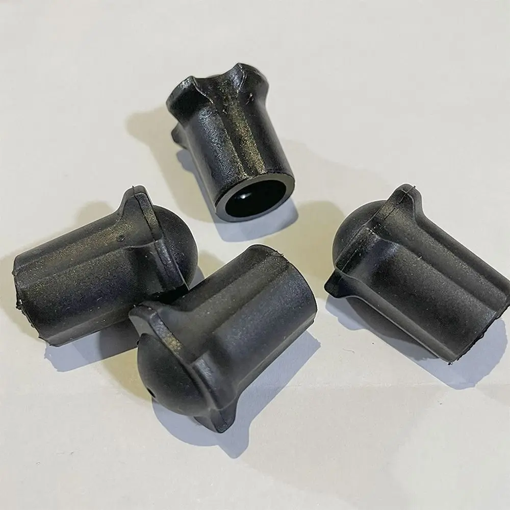 1 conjunto protetores universais plug conector lua cadeira perna cobre antiderrapante resistente ao desgaste acampamento anti-sag bola pé cobre