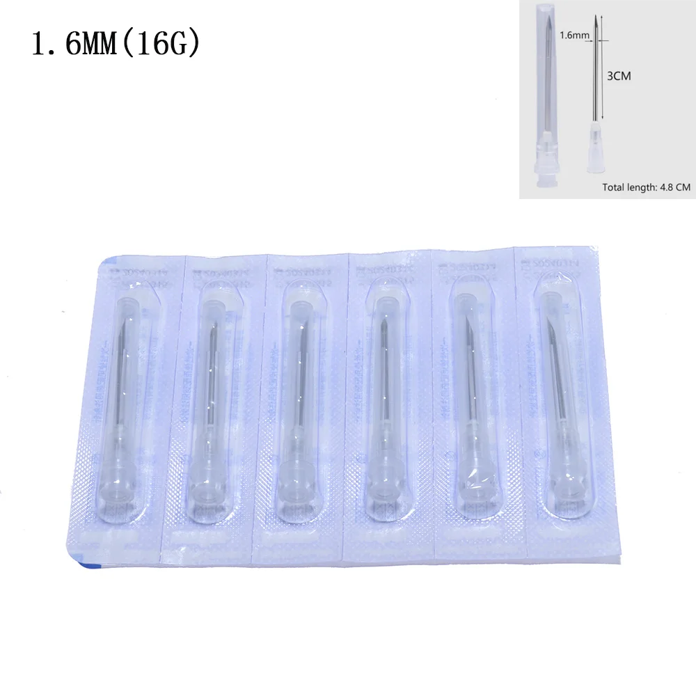 100pcs/Bag  Needle Tip Clear Cap Transparent Syringe Glue Application Tool