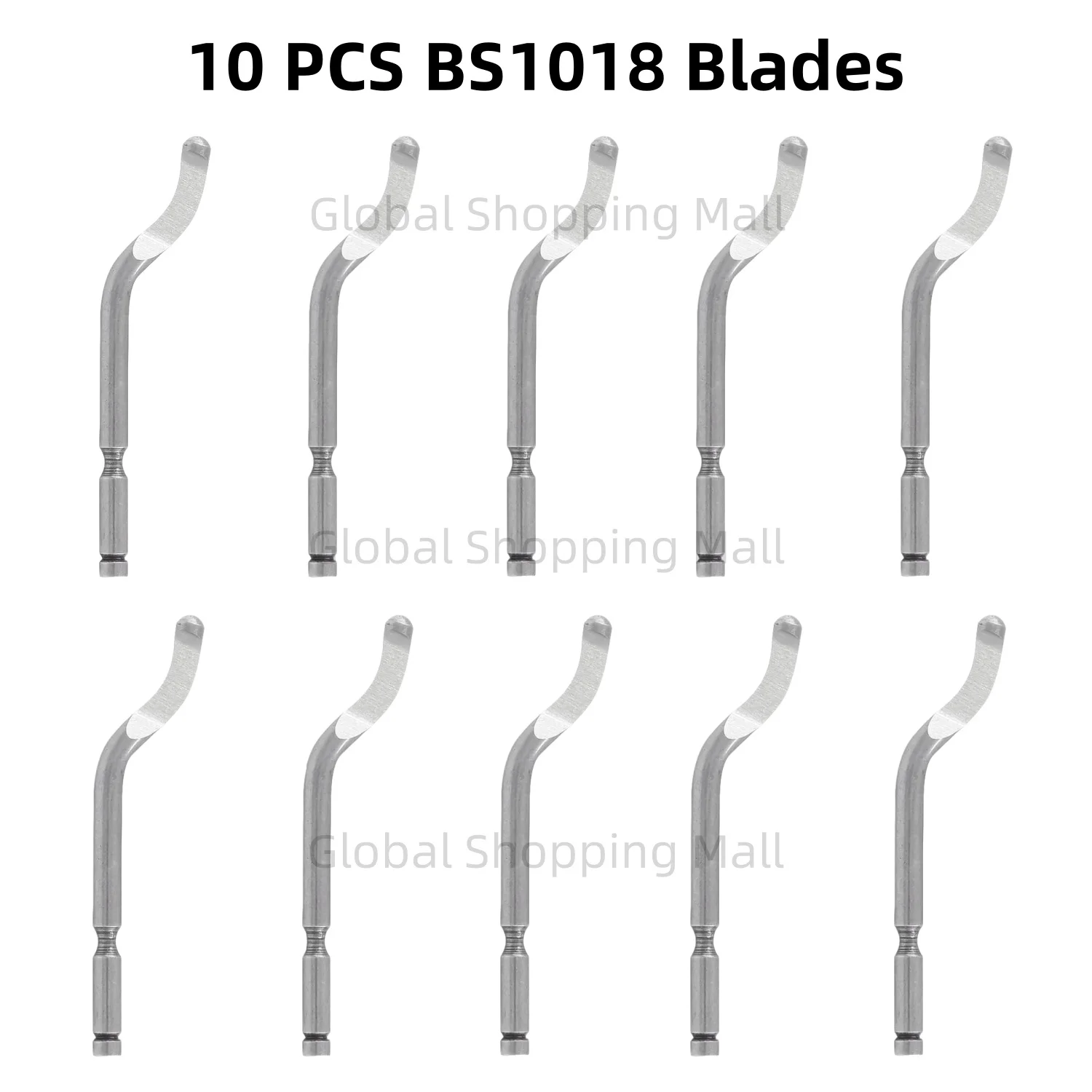 BS1018 Pisau Penghilang Duri Putar Baja Kecepatan Tinggi Alat Deburring Tangan untuk Pipa Pipa PVC Logam Seni Resin Tembaga Cetak 3D