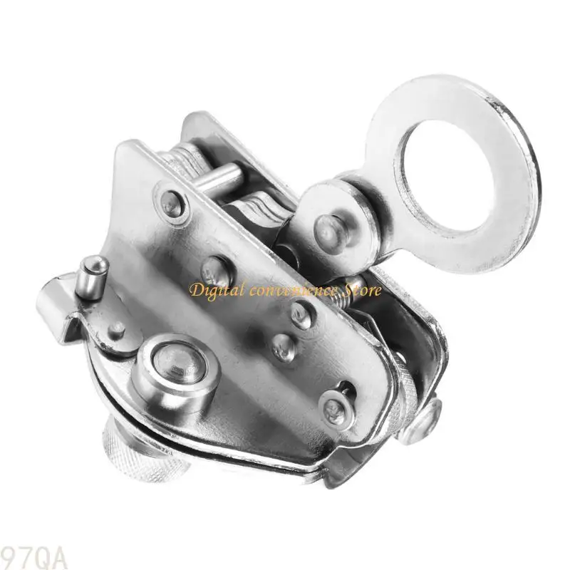Safety Rope Self-Locking Device Climb Self Locking Rope Grab for Construction Aluminum Single Hole Safety Lock Equipment
