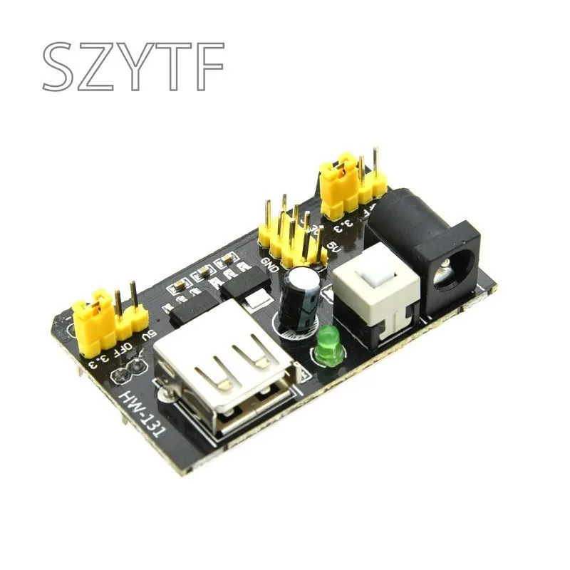 1 Chiếc MB102 Bo Mạch Module Nguồn 3.3V 5V Solderless Bánh Mì Ban Tự Làm Cho Arduino