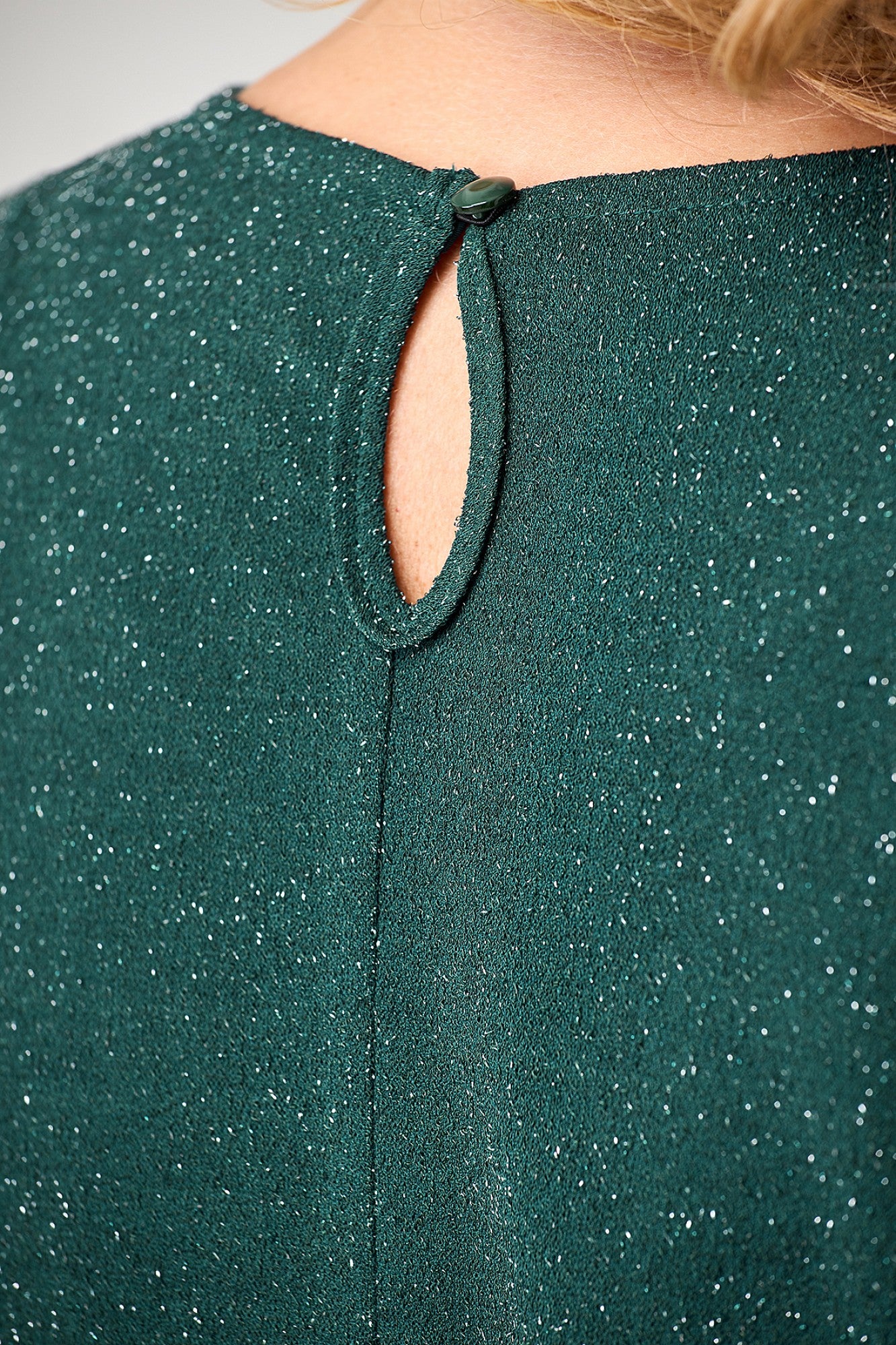 フリル裾の大きいサイズのスパンコールドレス,3/4袖,ラウンドネック,ルーズ,ヴィンテージ,カジュアル,エレガント,花嫁の母,ファッショナブル,2024