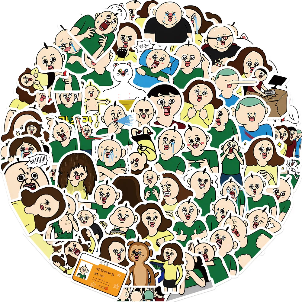 73pcs น่ารักการ์ตูนบาง Tang Tang สติกเกอร์สําหรับเด็กตลกสติ๊กเกอร์กันน้ํา DIY โทรศัพท์แล็ปท็อปเครื่องเขียน Kawaii สติกเกอร์ของเล่น