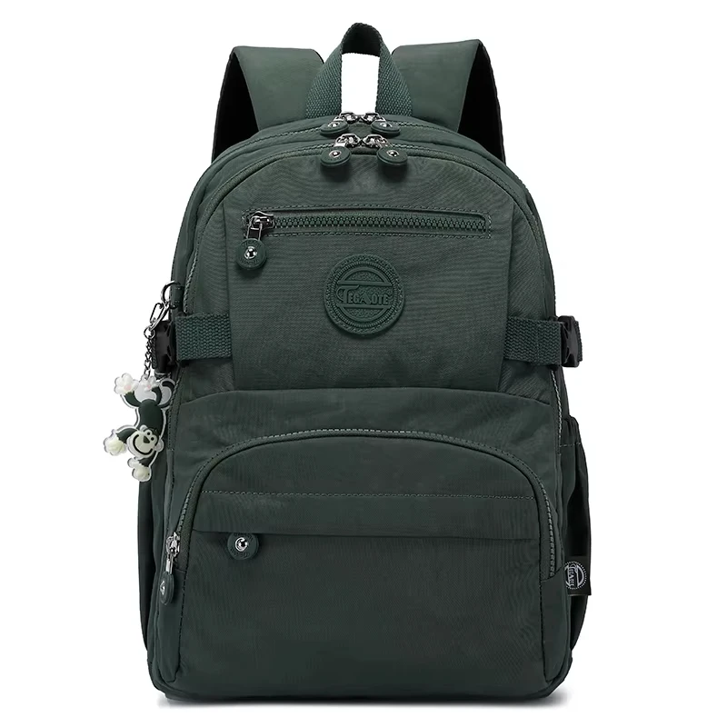 Mochila de viaje ligera Tegaote para hombre, mochila para exteriores, mochila para estudiantes de secundaria, mochila escolar para mujer, bolsa impermeable de nailon de alta calidad