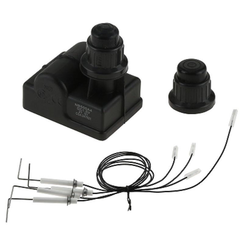 Батарея AA, кнопочный воспламенитель для барбекю с 4 шт., электродный провод зажигания, подходит для Blackstone, 28-дюймовый пропановый комплект воспламенителя для гриля