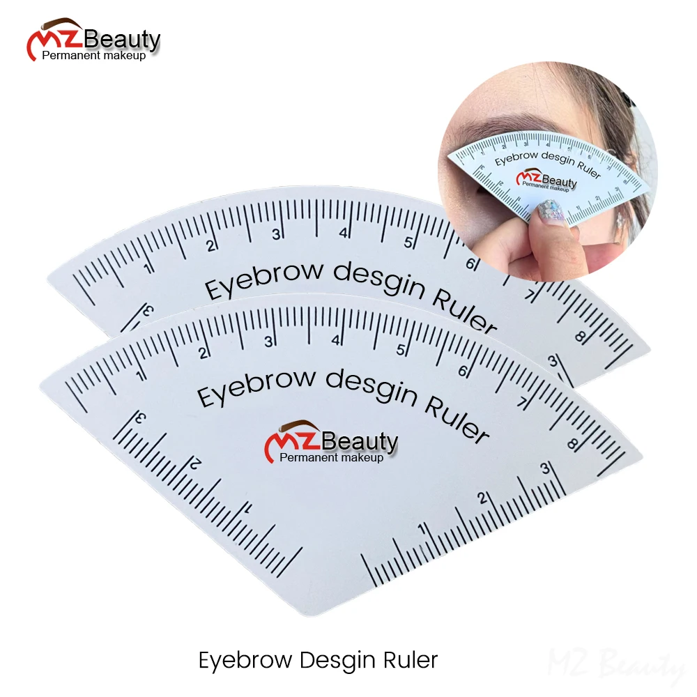 Schnelle Zeichnung Augenbraue Desgin Lineal Microblading Mapping Werkzeug Gestaltung Permanent Make-Up Zeichnung Guide Lineal Tattoo Liefert Wiederverwendung