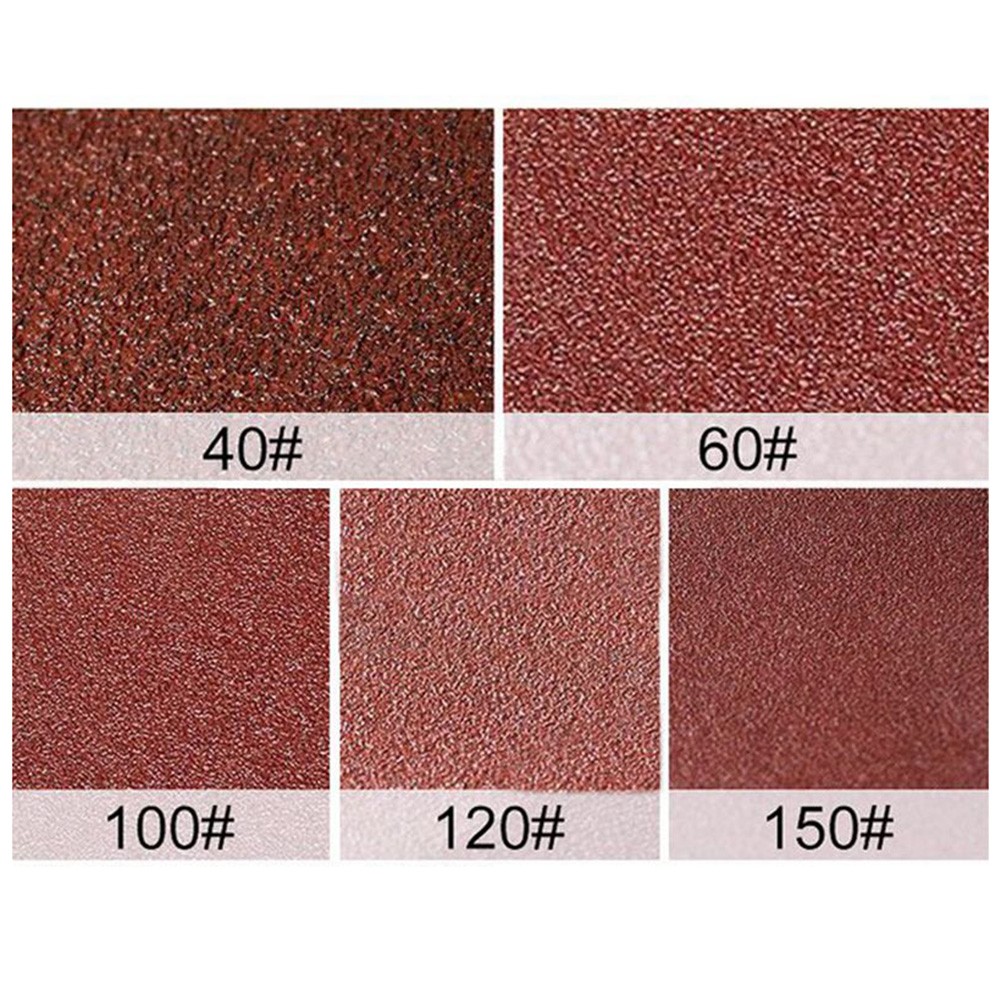 小型研磨ベルト研削および研磨機、サンディングベルト、40-1000gt、25x330mm、10個