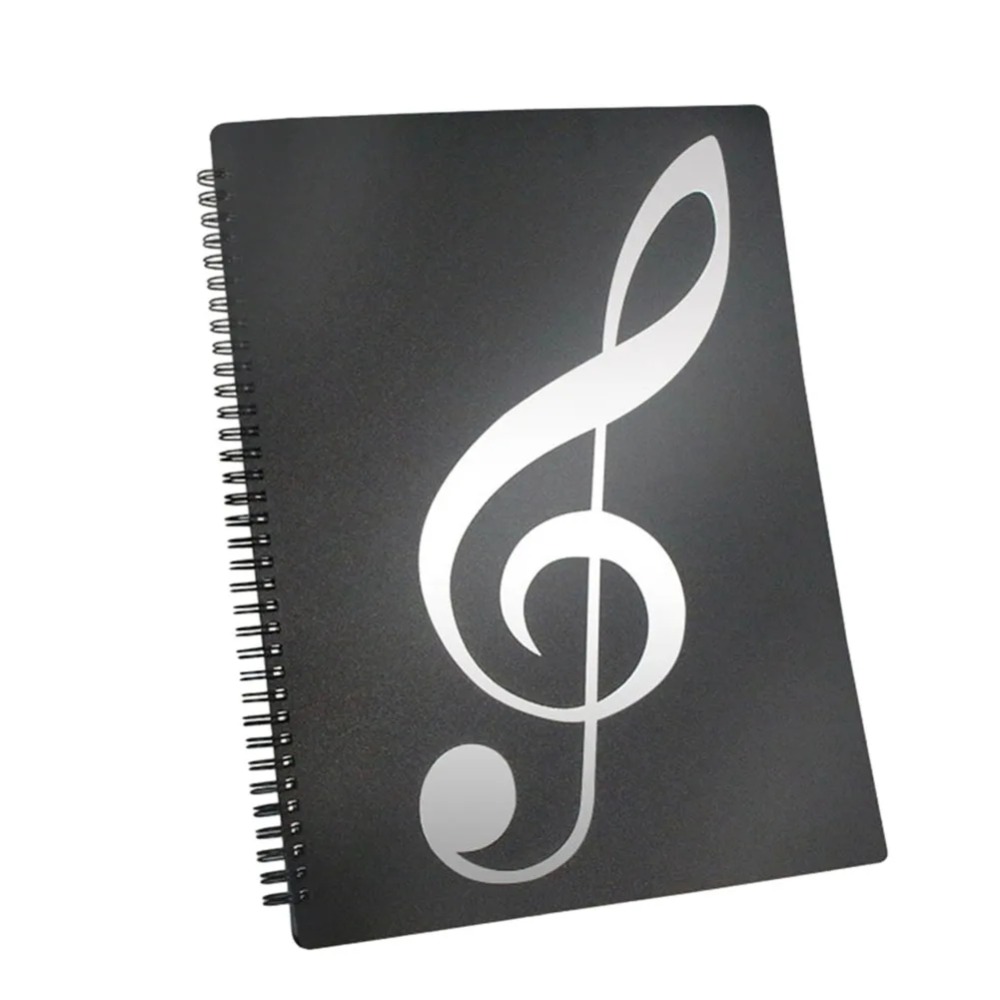 Flexible Multi-layer Music Score Folder Detachable 40 Pages Piano Music Score Folder Fits Letter Size Writable