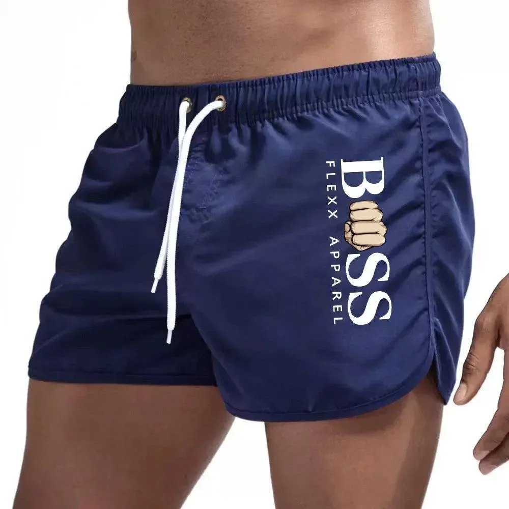Surf วอลเลย์บอล Drawstring นักมวยฤดูร้อน S-3XL ผู้ชาย Breathable ชุดว่ายน้ํากางเกงขาสั้นกางเกงว่ายน้ําเซ็กซี่ Low-RISE Casual กางเกงขาสั้น