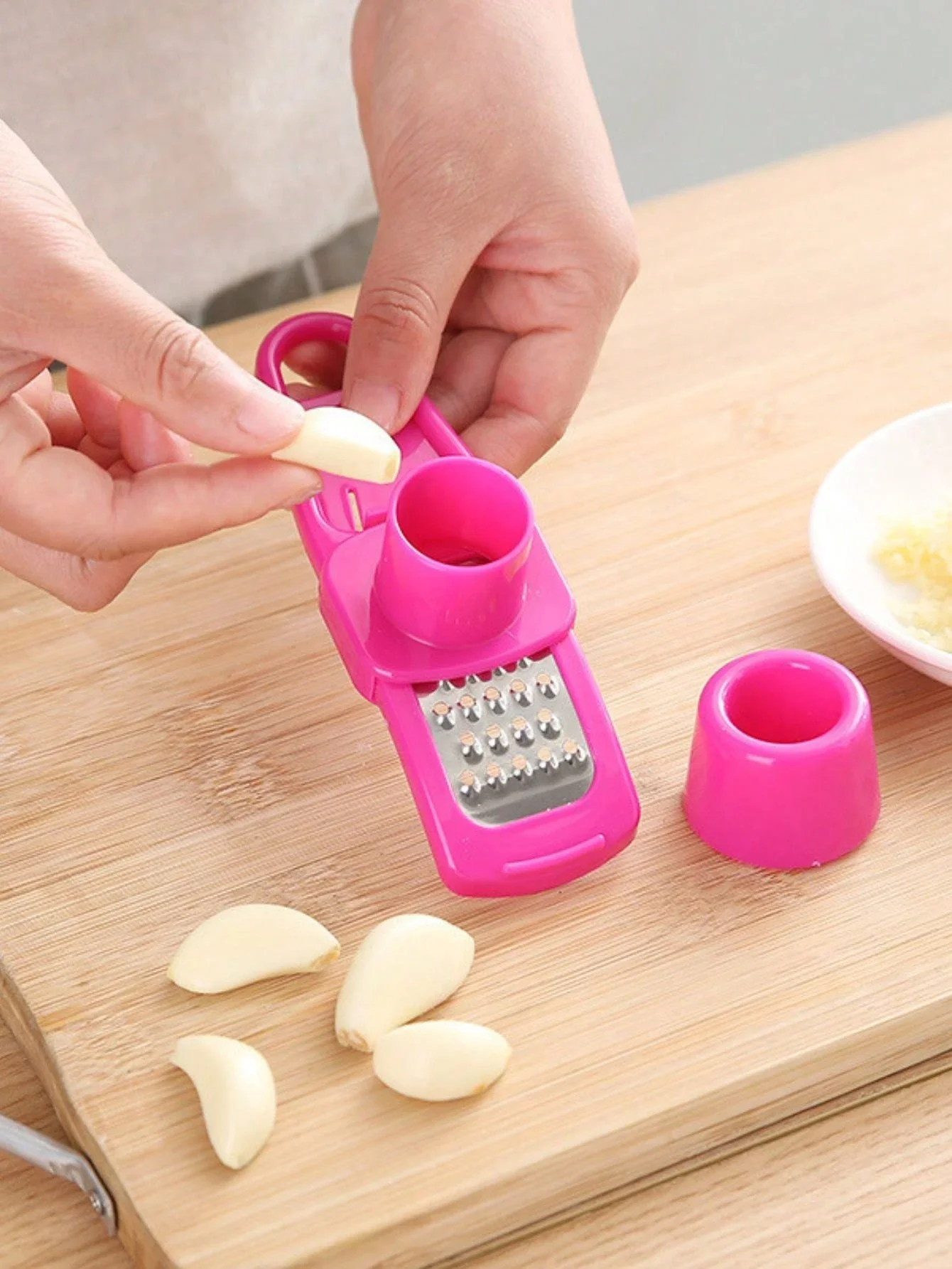 1/2 Pc Mini Knoflook Grinder Creatieve Knoflookpers Keuken Knoflook Puree Handleiding Knoflook Pureer Groene Keuken Gadgets tool