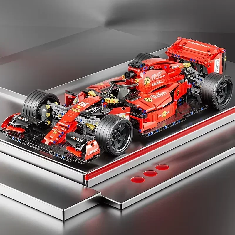 Building Blocks Car Remote Control Super Racing Car Moc Bricks RC High-tech Model Race Car Toys Vehicle Kids Boys Christmas Gift